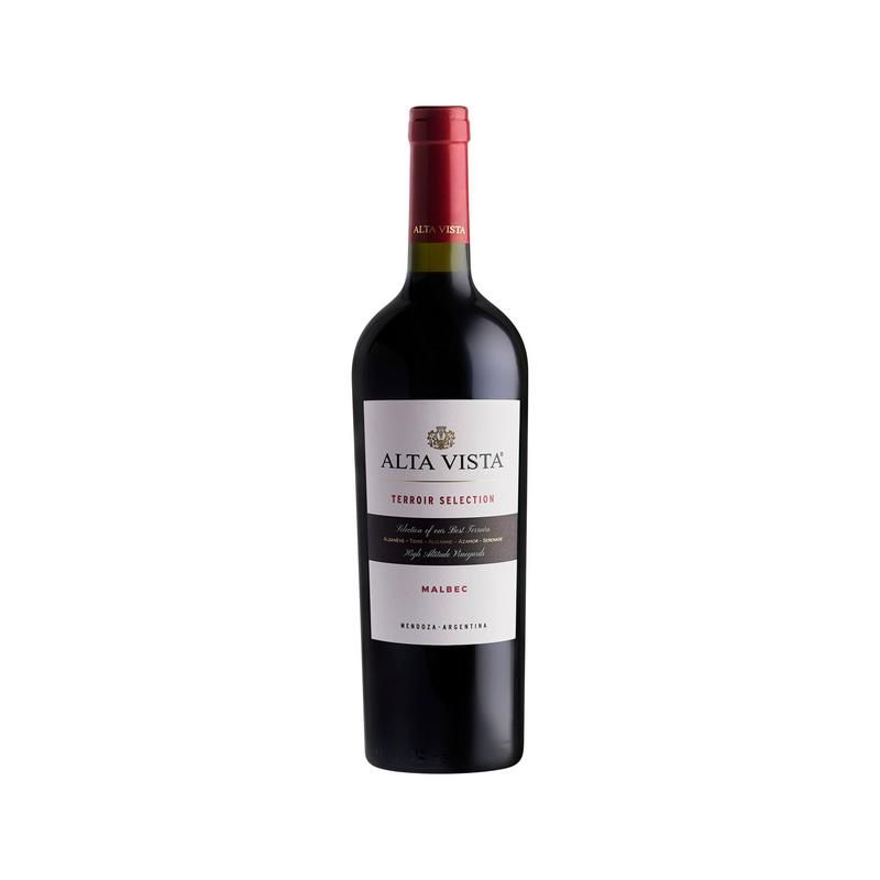Alta Vista Terrior Selection Malbec 2018 Cork 750ml 阿爾塔維斯塔風土精選馬爾貝克紅酒 