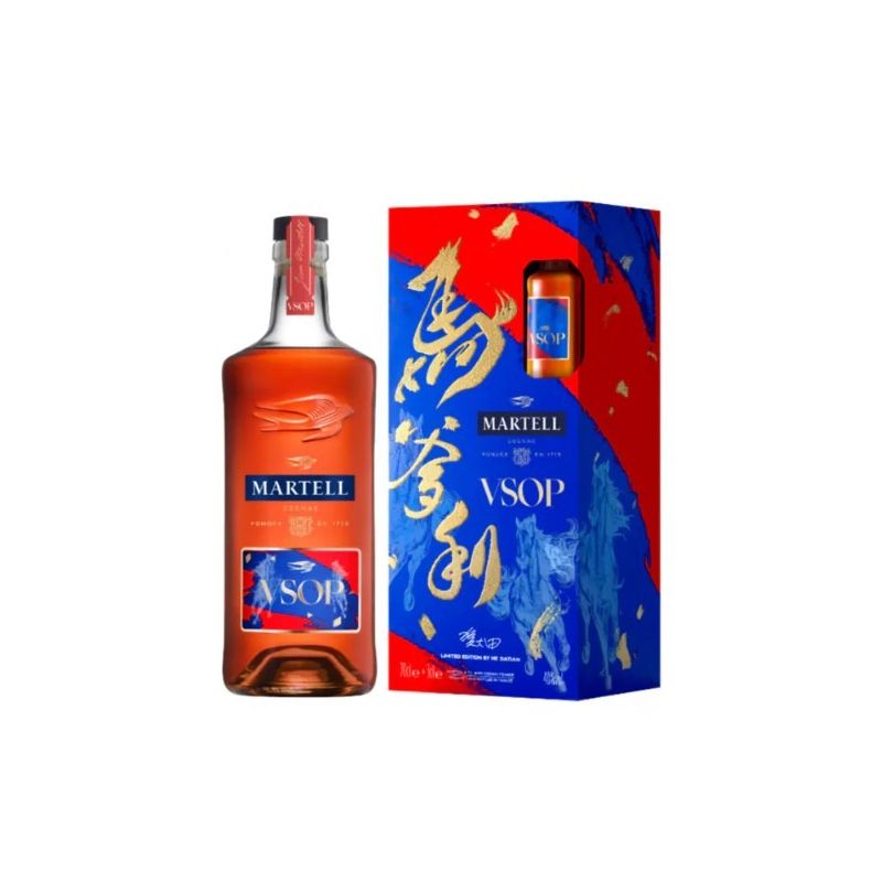 MARTELL VSOP 700ML+ 30ML 2026 馬爹利 馬年版VSOP連酒辦套裝 700ML+ 30ML