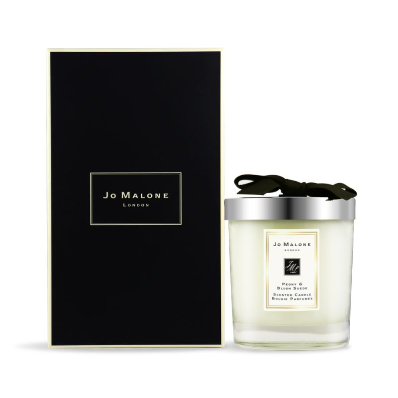 Jo Malone Peony & Blush Suede Home Candle 牡丹與胭紅麂絨香氛蠟燭 200g (連盒)