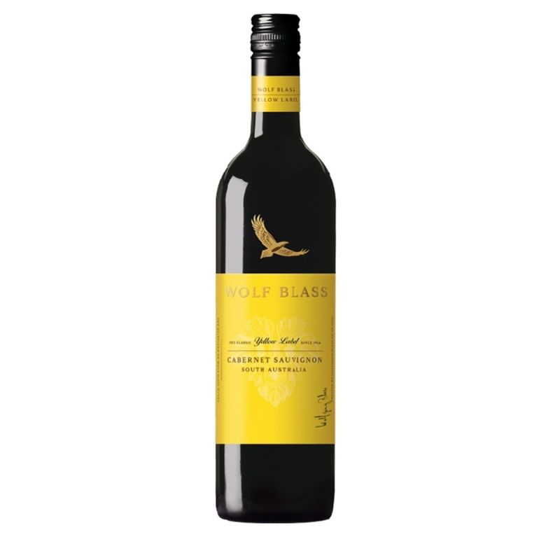 Wolf Blass Yellow Label Cabernet Sauvignon 2022 750ml (screwcap) 澳洲禾富黃牌赤霞珠紅酒 扭蓋