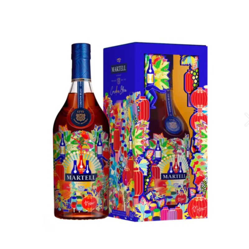 Martell Cordon Bleu Cognac EDITION 2025 700ml GiftBox 馬爹利藍帶干邑蛇年禮盒裝