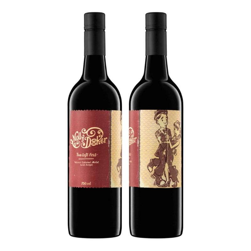 Mollydooker Two Left Feet Shiraz Merlot Cabernet 2022 750ml 澳洲左撇子笨手笨腳紅酒 