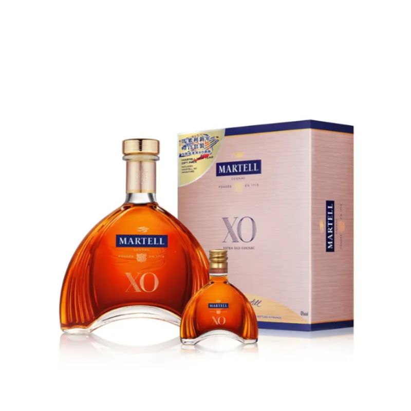 Martell XO Cognac Gift Box 700ml + XO Cognac 50ml Gift Box 馬爹利佳節禮盒套裝 連XO酒辦