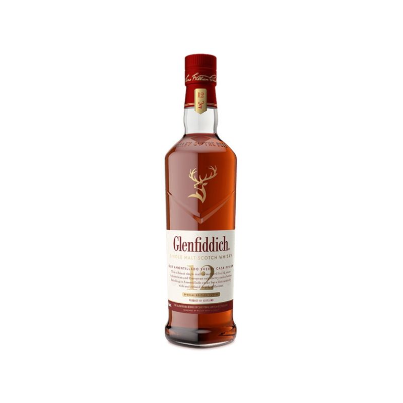 Glenfiddich 12 Years Sherry 700 mL 英國格蘭菲迪12年天使雪莉單一純麥威士忌