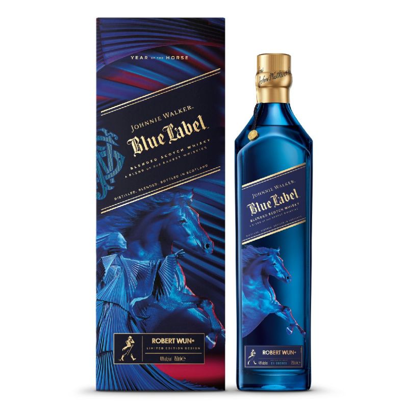 Johnnie Walker Blue Label 750 mL 2026 limited edition 約翰行者 尊尼獲加 藍標 威士忌 2026馬年版 750ML