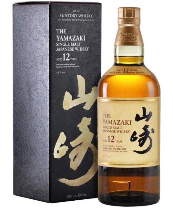 Suntory 12 Year Old Yamazaki Single Malt Whisky 43% 750ml 百貨零售