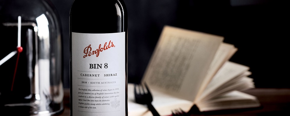 PENFOLDS BIN 8 CABERNET SHIRAZ CORK 2012